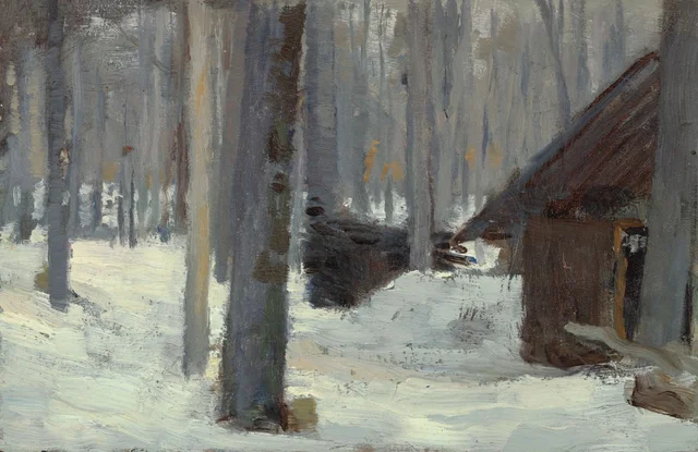 La vieja cabaña, William Brymner